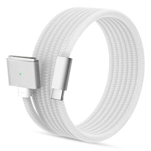 AVNSCNK USB-C auf Mag-Safe3 Ladekabel, 140W PD-Schnellladekabel, 2 m, kompatibel mit MacBook Pro M4 2024 / M3 2023 (14"/16"), MacBook Air M2 (13"/15")(Weiß) von AVNSCNK