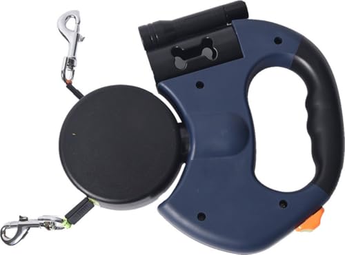 AVOID Doppelte Hundeleine 3M - Reflektierende Rolle Linie 360° Drehfunktion von AVOID