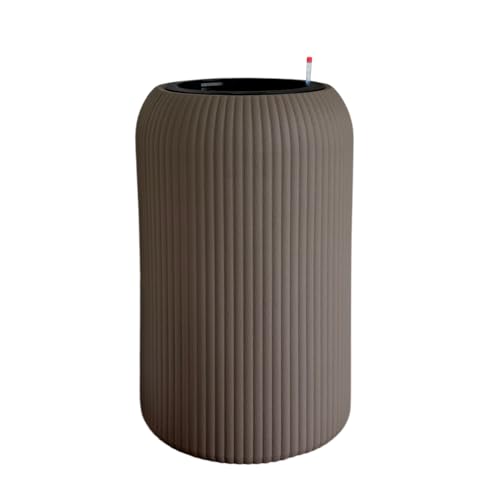 AVOID Pflanzgefäß für den Außenbereich, 73 cm – Taupe, Blumentopf für den Innenbereich, große Größe 40 cm, Übertopf für den Außenbereich, große Größe mit Bewässerungssystem. (XL) von AVOID