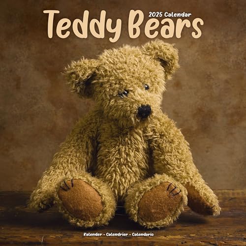 Teddy Bears – Teddybären 2025 –16-Monatskalender: Original Avonside-Kalender [Mehrsprachig] [Kalender] (Wall-Kalender) von AVONSIDE