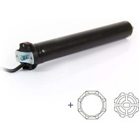 Short Verkabelter Rollladenmotor 10 Nm ø45 + Octo 60 Rohradaptionen - Avosdim von AVOSDIM