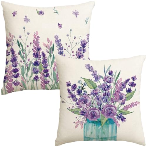 AVRUYPI 2 PCS kissenhülle, Kissenhülle Dekorative Dekokissen Sofakissen Lendenkissen Wurfkissenbezug, personalisierter Kissenbezug, Outdoor-Kissenbezug von AVRUYPI