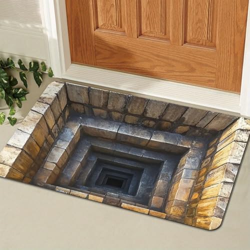 AVSMGP 3D-Teppich Mit Optischer Täuschung Fußmatte Für Den Eingangsbereich Weich rutschfest Und Leicht Zu Reinigen Teppiche Für Wohnkultur, Spielzimmer,Garten, Boden,A,40 * 60CM/1'4" × 2'0" AVSMGP 3D-Teppich Mit Optischer Täuschung Fußmatte Für Den Eingangsbereich Weich rutschfest Und Leicht Zu Reinigen Teppiche Für Wohnkultur, Spielzimmer,Garten, Boden,A,40 * 60CM/1'4" × 2'0" von AVSMGP