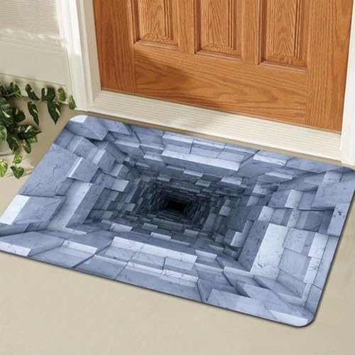 AVSMGP 3D-Teppich Mit Optischer Täuschung Fußmatte Für Den Eingangsbereich Weich rutschfest Und Leicht Zu Reinigen Teppiche Für Wohnkultur, Spielzimmer,Garten, Boden,B,60 * 90CM/ 2'0" × 2'11" AVSMGP 3D-Teppich Mit Optischer Täuschung Fußmatte Für Den Eingangsbereich Weich rutschfest Und Leicht Zu Reinigen Teppiche Für Wohnkultur, Spielzimmer,Garten, Boden,B,60 * 90CM/ 2'0" × 2'11" von AVSMGP