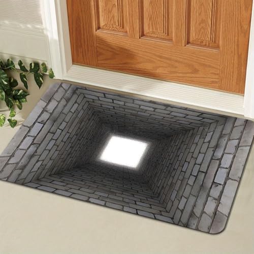 AVSMGP 3D-Teppich Mit Optischer Täuschung Fußmatte Für Den Eingangsbereich Weich rutschfest Und Leicht Zu Reinigen Teppiche Für Wohnkultur, Spielzimmer,Garten, Boden,D,50 * 80CM/1'8" × 2'7" AVSMGP 3D-Teppich Mit Optischer Täuschung Fußmatte Für Den Eingangsbereich Weich rutschfest Und Leicht Zu Reinigen Teppiche Für Wohnkultur, Spielzimmer,Garten, Boden,D,50 * 80CM/1'8" × 2'7" von AVSMGP
