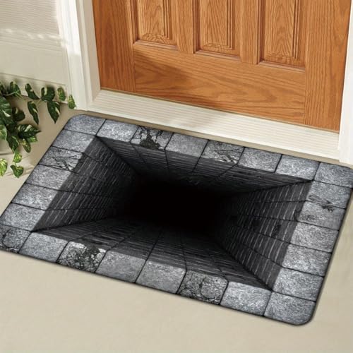 AVSMGP 3D-Teppich Mit Optischer Täuschung Fußmatte Für Den Eingangsbereich Weich rutschfest Und Leicht Zu Reinigen Teppiche Für Wohnkultur, Spielzimmer,Garten, Boden,E,50 * 80CM/1'8" × 2'7" AVSMGP 3D-Teppich Mit Optischer Täuschung Fußmatte Für Den Eingangsbereich Weich rutschfest Und Leicht Zu Reinigen Teppiche Für Wohnkultur, Spielzimmer,Garten, Boden,E,50 * 80CM/1'8" × 2'7" von AVSMGP