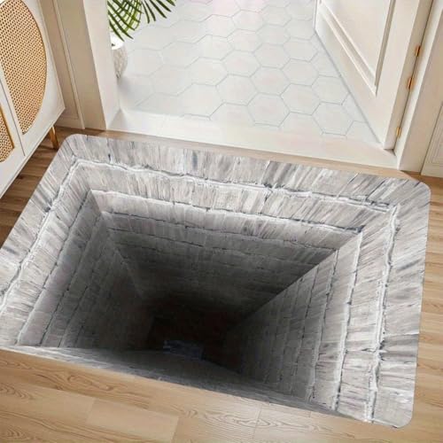 AVSMGP 3D-Teppich Mit Optischer Täuschung Fußmatte Für Den Eingangsbereich Weich rutschfest Und Leicht Zu Reinigen Teppiche Für Wohnkultur, Spielzimmer,Garten, Boden,Q,60 * 90CM/ 2'0" × 2'11" AVSMGP 3D-Teppich Mit Optischer Täuschung Fußmatte Für Den Eingangsbereich Weich rutschfest Und Leicht Zu Reinigen Teppiche Für Wohnkultur, Spielzimmer,Garten, Boden,Q,60 * 90CM/ 2'0" × 2'11" von AVSMGP