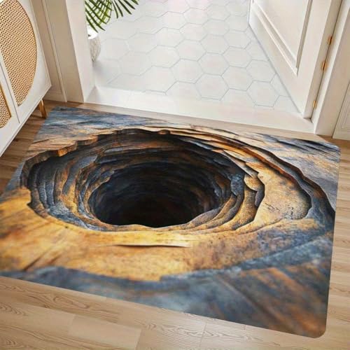 AVSMGP 3D-Teppich Mit Optischer Täuschung Fußmatte Für Den Eingangsbereich Weich rutschfest Und Leicht Zu Reinigen Teppiche Für Wohnkultur, Spielzimmer,Garten, Boden,V,50 * 80CM/1'8" × 2'7" AVSMGP 3D-Teppich Mit Optischer Täuschung Fußmatte Für Den Eingangsbereich Weich rutschfest Und Leicht Zu Reinigen Teppiche Für Wohnkultur, Spielzimmer,Garten, Boden,V,50 * 80CM/1'8" × 2'7" von AVSMGP