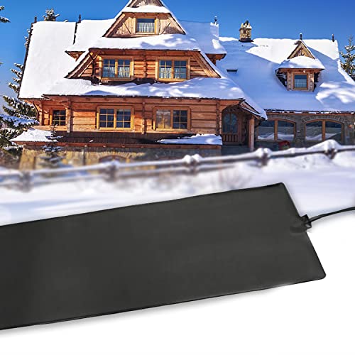 AVSMGP Heizmatte für Outdoor Schneeschaufel Fußmatte Heated Snow Melting Mats for Entrances, Schneeschmelzmatte Home Residential Beheizte Gehwegmatte Eisschmelzmatte,10 * 30inch (25.4cm*76.2cm) von AVSMGP