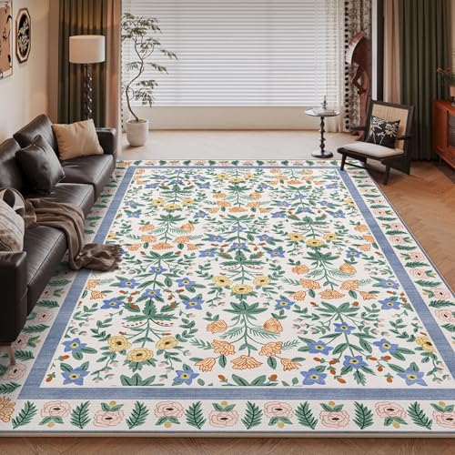 AVSMGP Vintage-Boho-Teppich Aus Kunstwolle, Superweicher Dicker Teppiche- Haustierfreundlich, Fusselfrei Für Wohnheim, Waschküche, Wohnzimmer Und Alle Räume,F,90 * 120CM/35.4 * 47.2IN AVSMGP Vintage-Boho-Teppich Aus Kunstwolle, Superweicher Dicker Teppiche- Haustierfreundlich, Fusselfrei Für Wohnheim, Waschküche, Wohnzimmer Und Alle Räume,F,90 * 120CM/35.4 * 47.2IN von AVSMGP