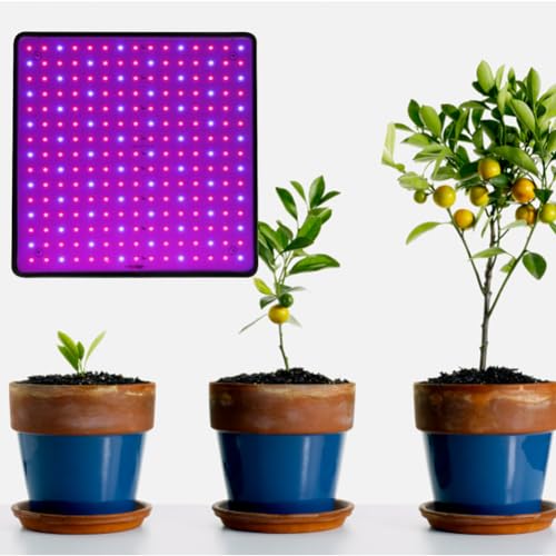 AVZYARDY Pflanzenlampe LED Vollspektrum 225 45W Vollspektrum Wachstumslicht mit Haken Grow Light LED Pflanzenlampe Pflanzenlicht Anzucht Wachstumslampe for Zimmerpflanzen Gemüse von AVZYARDY