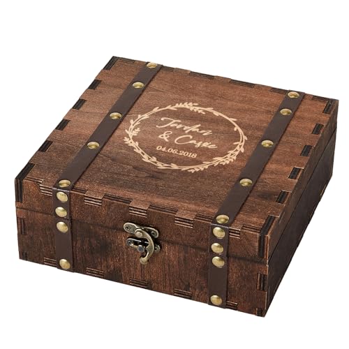 AW BRIDAL Hochzeitsgeschenk Personalisierte Geschenke Erinnerungsbox Holzkiste Geschenk Mit Deckel Hochzeit Geldgeschenk Hochzeitsgeschenke Für Brautpaar//DK2201CPP67// AW BRIDAL Hochzeitsgeschenk Personalisierte Geschenke Erinnerungsbox Holzkiste Geschenk Mit Deckel Hochzeit Geldgeschenk Hochzeitsgeschenke Für Brautpaar//DK2201CPP67// von AW BRIDAL