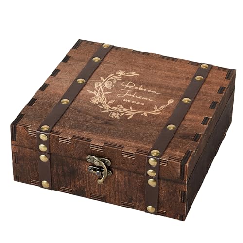 AW BRIDAL Hochzeitsgeschenk Personalisierte Geschenke Erinnerungsbox Holzkiste Geschenk Mit Deckel Hochzeit Geldgeschenk Hochzeitsgeschenke Für Brautpaar//DK2301CPP09// AW BRIDAL Hochzeitsgeschenk Personalisierte Geschenke Erinnerungsbox Holzkiste Geschenk Mit Deckel Hochzeit Geldgeschenk Hochzeitsgeschenke Für Brautpaar//DK2301CPP09// von AW BRIDAL