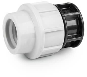 AW-Tools Endstopfen für PE-Rohr 32mm PP-Fitting Verschraubung von AW-Tools
