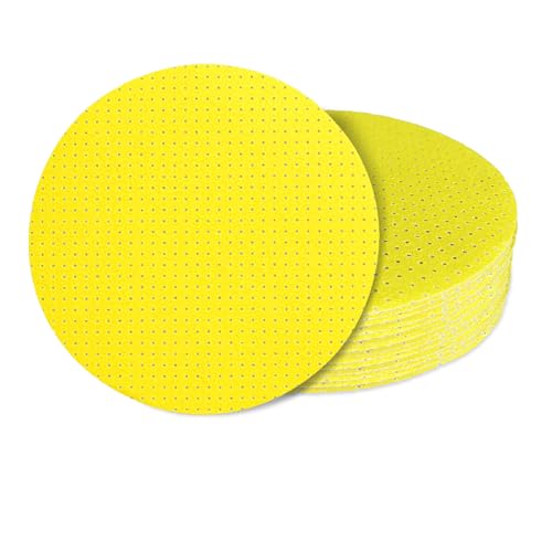 AWAPRO Schleifscheibe 225mm Klett - Körnung P40-50 Stück - Multilochung für Staubfreies Arbeiten - Trockenbauschleifer, Schleifgiraffe von AWAPRO