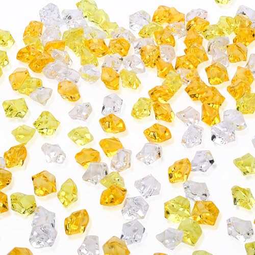 AWARDSEN 500 Stück Farbverlauf-Orange Acryl Deko Diamanten, Edelsteine für Hochzeit, Kunsthandwerke Deko, Glitzersteine, dekosteine, Party, Vasenfülle, Muggelsteine Bunt AWARDSEN 500 Stück Farbverlauf-Orange Acryl Deko Diamanten, Edelsteine für Hochzeit, Kunsthandwerke Deko, Glitzersteine, dekosteine, Party, Vasenfülle, Muggelsteine Bunt von AWARDSEN
