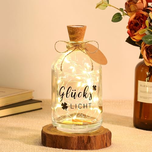 AWARDSEN Proaktiv Geschenke Flaschenlicht Glückslicht Geschenk Freundin Geburtstag für Freund Jugendweihe Geschenke Mädchen Personalisierte Geschenke Frauen Dekoflaschen mit Korken AWARDSEN Proaktiv Geschenke Flaschenlicht Glückslicht Geschenk Freundin Geburtstag für Freund Jugendweihe Geschenke Mädchen Personalisierte Geschenke Frauen Dekoflaschen mit Korken von AWARDSEN