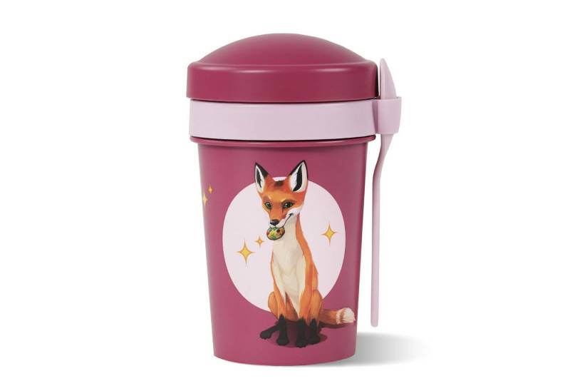 AWAVE® Müslischüssel AWAVE® Die Schule der Magischen Tiere Müslibecher To Go 540 ml rPET, rPET, (1-tlg) von AWAVE®