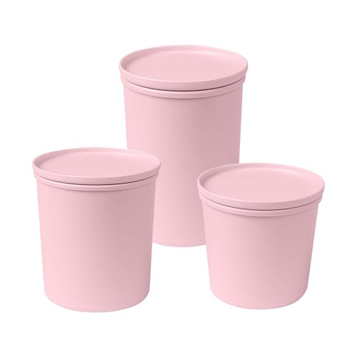 AWAVE Frischhaltedosen-Set rund mit Deckel, luftdicht, 3-teiliges Set, 500 ml, 800 ml, 1.000 ml, rosé, aus recycelten PET-Flaschen, Vorratsbehälter, klimaneutral, Mehrweg, nachhaltig unterwegs AWAVE Frischhaltedosen-Set rund mit Deckel, luftdicht, 3-teiliges Set, 500 ml, 800 ml, 1.000 ml, rosé, aus recycelten PET-Flaschen, Vorratsbehälter, klimaneutral, Mehrweg, nachhaltig unterwegs von AWAVE