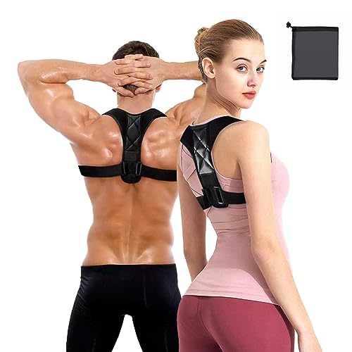 AWAVM Rücken Geradehalter，altungskorrektur Rücken Herren Damen Rückenstützgürtel， Korrektur des Rückens, bequemer Rückengurt zur Vorbeugung von Schmerzen bei Frauen und zur Korrektur der Körperhaltung von AWAVM