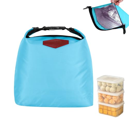 AWAVM Kühltasche für Mahlzeiten, isolierte Lunchtasche für Kinder, kleine Lunchtasche mit Reißverschluss, tragbare Lunchbox, Mini-Lunchbox für die Arbeit auf Reisen im Freien AWAVM Kühltasche für Mahlzeiten, isolierte Lunchtasche für Kinder, kleine Lunchtasche mit Reißverschluss, tragbare Lunchbox, Mini-Lunchbox für die Arbeit auf Reisen im Freien von AWAVM