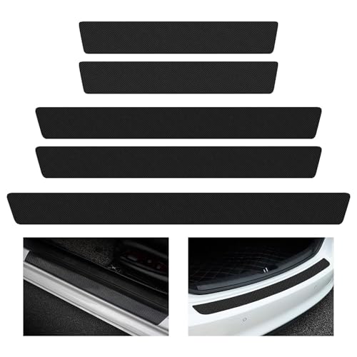 AWCYRHI Auto Einstiegsleisten Schutz, für Ford Ranger Wildtrak 2015-2022 2023 2024 Kohlefaser Auto Türeinstiegsschutz Aufkleber Kohlefaser Lackschutzfolie Türschweller Trittschutz AWCYRHI Auto Einstiegsleisten Schutz, für Ford Ranger Wildtrak 2015-2022 2023 2024 Kohlefaser Auto Türeinstiegsschutz Aufkleber Kohlefaser Lackschutzfolie Türschweller Trittschutz von AWCYRHI