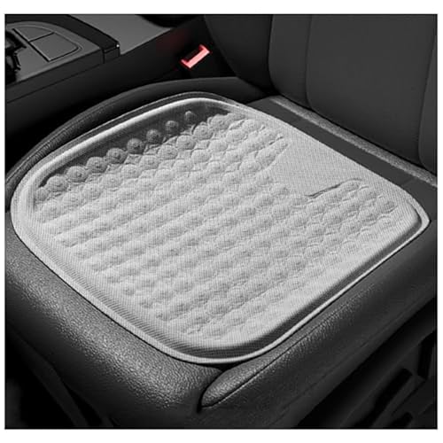 AWCYRHI Autositzkissen, für Smart Fortwo Forfour 453 Auto Vordersitze Kratzfest Autositzschutz Sitzunterlage,Memory Foam Sitzauflage für Autositz,B/Grey von AWCYRHI
