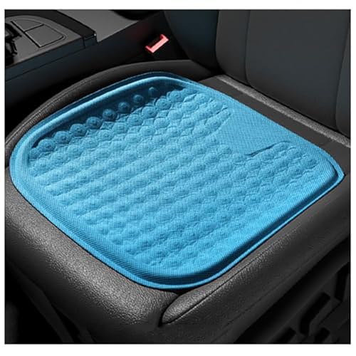 AWCYRHI Autositzkissen, für Toyota BZ4X 2022 2023 Auto Vordersitze Kratzfest Autositzschutz Sitzunterlage,Memory Foam Sitzauflage für Autositz,D/Blue von AWCYRHI