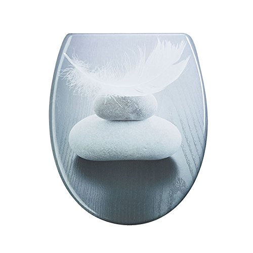 CE EASY TRADING-HOCHWERTIGER WC SITZ DECKEL TOILETTENSITZ KLODECKEL - STONE HARMONIE MIT ABSENKAUTOMATIK aus hochwertigen stabilen DUROPLAST - Design by AWD DESIGN-Easy Click Montage -AWD02181391 CE EASY TRADING-HOCHWERTIGER WC SITZ DECKEL TOILETTENSITZ KLODECKEL - STONE HARMONIE MIT ABSENKAUTOMATIK aus hochwertigen stabilen DUROPLAST - Design by AWD DESIGN-Easy Click Montage -AWD02181391 von AWD