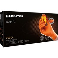 Mercator GoGrip Orange Nitrilhandschuhe, 50 Stück, Größe M Mercator GoGrip Orange Nitrilhandschuhe, 50 Stück, Größe M von AWELCO