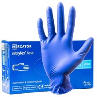 Mercator Nitrylex Basic blaue Nitrilhandschuhe Größe M 100 Stück. Mercator Nitrylex Basic blaue Nitrilhandschuhe Größe M 100 Stück. von AWELCO
