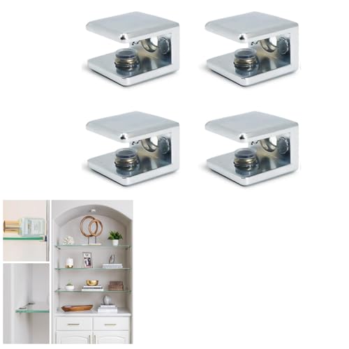 Glas Regal Halterung Glas Clamp Halter Einstellbare Klemme Regal Clip für 6-10mm St?rke Glas Regal Halterung Glas Clamp Halter Einstellbare Klemme Regal Clip für 6-10mm St?rke von AWEN