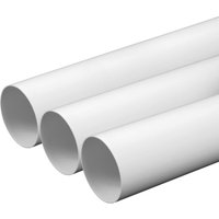 AWENTA Lüftungsrohr Ø 100 mm weiß 1,0 m KO10010 von AWENTA
