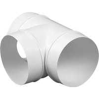 Awenta - Kanalverbinder 3-Wege-Splitter 90 Grad weiß 10 cm KO100-26 von AWENTA