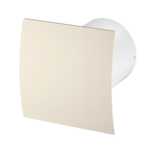 Awenta Badlüfter Wand-Ventilator Ø 100 mit Nachlauf, Kugellager Silent Escudo - Line System+ (ecru) von Awenta
