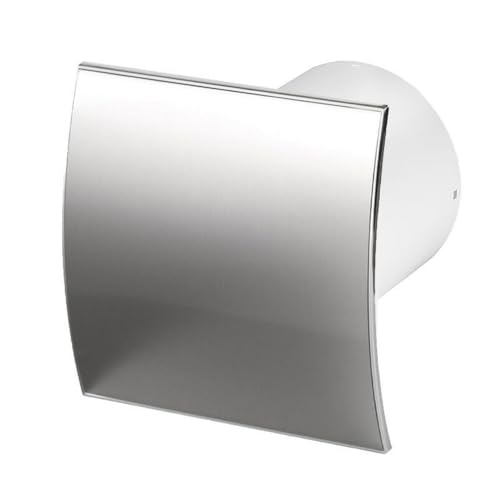 Awenta Badlüfter Wand-Ventilator Ø 100 mit Nachlauf, Kugellager Silent Escudo - Line System+ (inox) von Awenta