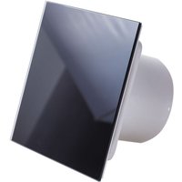 Kleinraumventilator System Turbo Trax Schwarz 100 CTR von AWENTA