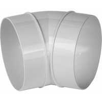 Rohrbogen 45° Circular pvc 125 von AWENTA