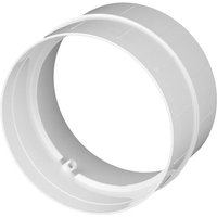 Lüftungsrohrverbinder ø 150 mm weiß KO15021 - Awenta von AWENTA