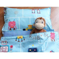Personalisierte Roboter Nickerchen Matte, Vorschule Kindertagesstätte Schlafsack Personalisierte Roboter Nickerchen Matte, Vorschule Kindertagesstätte Schlafsack von AWESOMEbebe