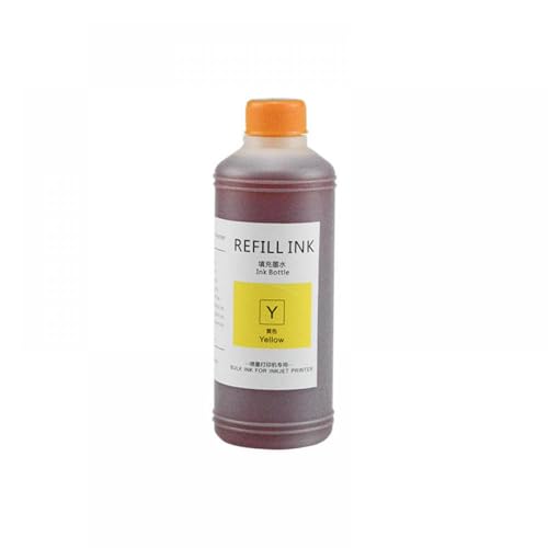 250 ml universelle Farbstofftinte BK C M Y kompatible Tinte Kompatibel mit verschiedene Tintenstrahldrucker, einschließlich Modelle 7740 8210 7720 7730 8710 8720 Kompatibel mit den Bürogebrauch(Yellow 250 ml universelle Farbstofftinte BK C M Y kompatible Tinte Kompatibel mit verschiedene Tintenstrahldrucker, einschließlich Modelle 7740 8210 7720 7730 8710 8720 Kompatibel mit den Bürogebrauch(Yellow von AWGSRZIU