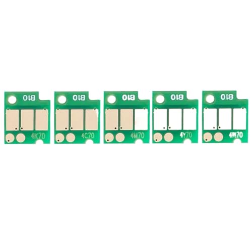 AWGSRZIU 700 ml kompatible Tintenchips Kompatibel mit GTX-422 GTX-423 GTX-425 GTX PRO GTX Prob GTX-600 Serie Drucker GCX-4K70-1(C M Y BK WH WH) von AWGSRZIU