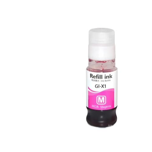 AWGSRZIU GI41-kompatible Großflasche mit wasserbasierter DTG-Nachfülltinte Kompatibel mit G1420, G2420, G2460, G3420, G3460(1Bottle Magenta) von AWGSRZIU