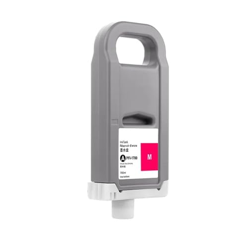 AWGSRZIU Kompatible 700-ml-Tintenpatrone PFI-57 Kompatibel mit ImagePROGRAF PRO-520 PRO-540 PRO-540s PRO-560s 12 Farben volle Tinte(PFI-57 M) von AWGSRZIU