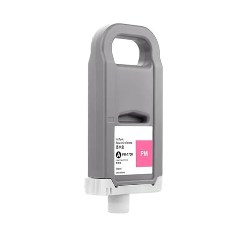 AWGSRZIU Kompatible 700-ml-Tintenpatrone PFI-57 Kompatibel mit ImagePROGRAF PRO-520 PRO-540 PRO-540s PRO-560s 12 Farben volle Tinte(PFI-57 PM) von AWGSRZIU