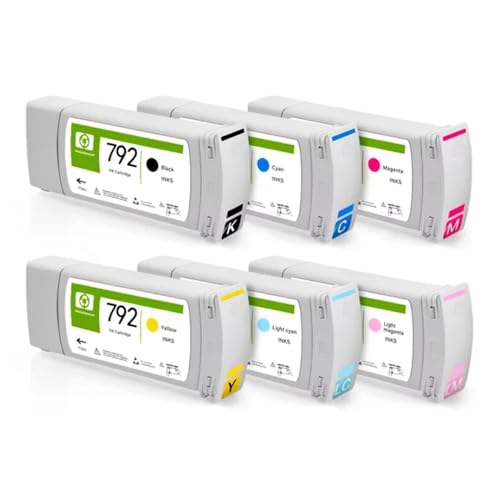 AWGSRZIU Kompatible 792-Tintenpatrone mit Latex-Tinte Kompatibel mit L26100 L26500 L28500 Latex 210 260 280 Drucker(1SET) von AWGSRZIU