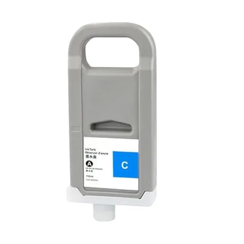 AWGSRZIU Kompatible PFI-701-Tintenpatrone 700 ml Kompatibel mit IPF8000-Serie und IPF9000-Serie mit Pigmenttinte(PFI-701 C) von AWGSRZIU