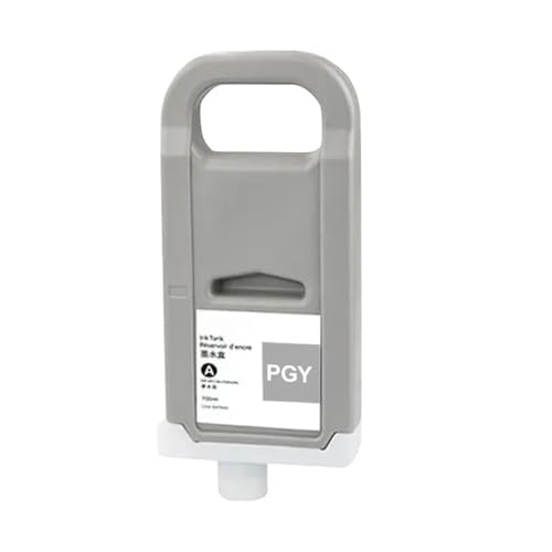 AWGSRZIU Kompatible PFI-701-Tintenpatrone 700 ml Kompatibel mit IPF8000-Serie und IPF9000-Serie mit Pigmenttinte(PFI-701 PGY) von AWGSRZIU