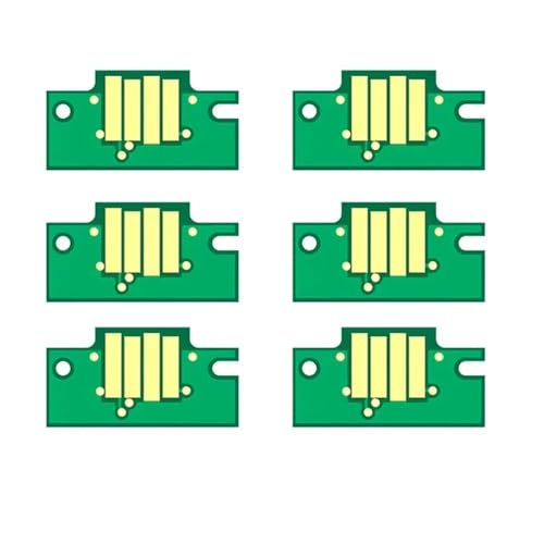 AWGSRZIU Kompatibler PFI-107 Tintenpatronenchip Kompatibel mit IPF670 IPF680 IPF685 IPF770 IPF780 IPF785 Drucker(6Color 1set) von AWGSRZIU