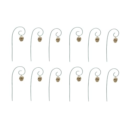 ＡＷＨＡＯ 12x Dekorative Gartenstecker Gartendeko Totenkopfstecker von ＡＷＨＡＯ